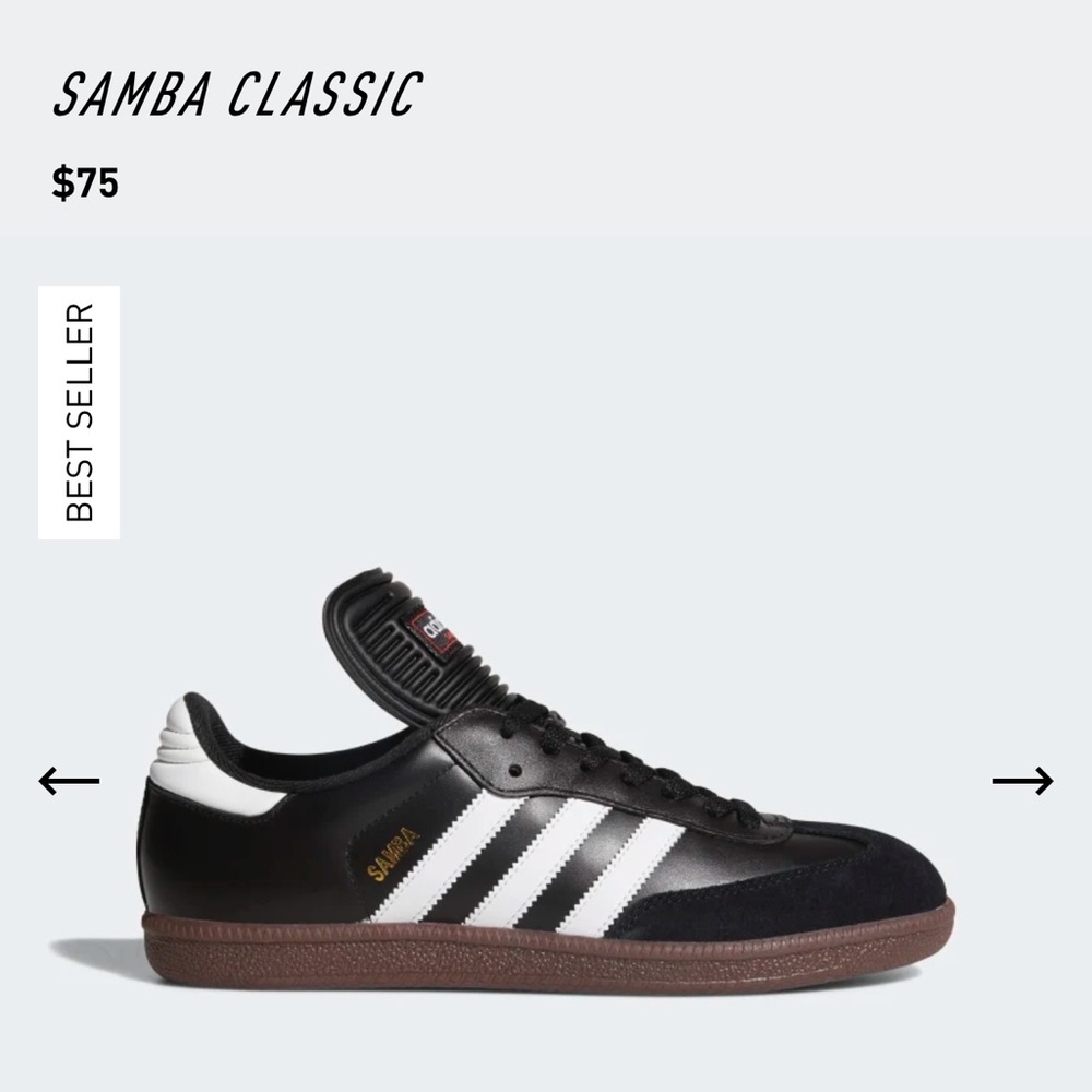 MENS ADIDAS SAMBA CLASSIC